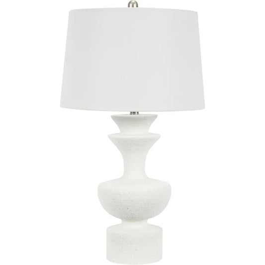 The Bridgette White Table Lamp