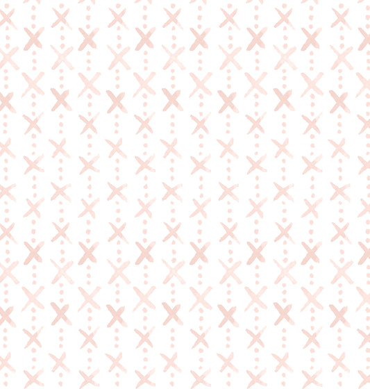 Textiles By Smith Overdot Peach Print Fabric