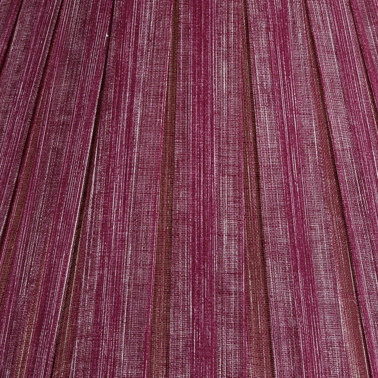Round Box Pleat Lampshade in Fuchsia