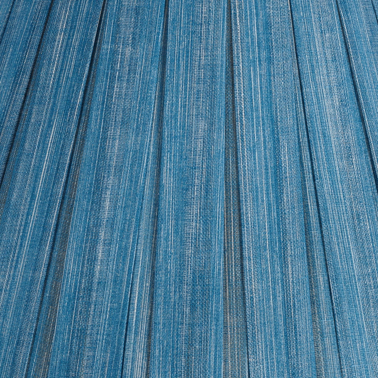 Round Box Pleat Lampshade in Sacre Bleu