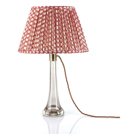 Fermoie Red Wicker Lampshade