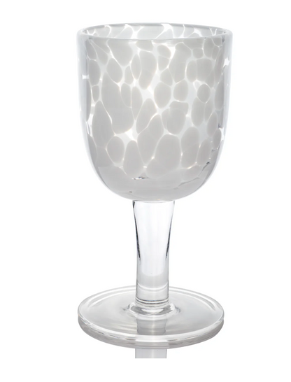 Spotted Wine Glass