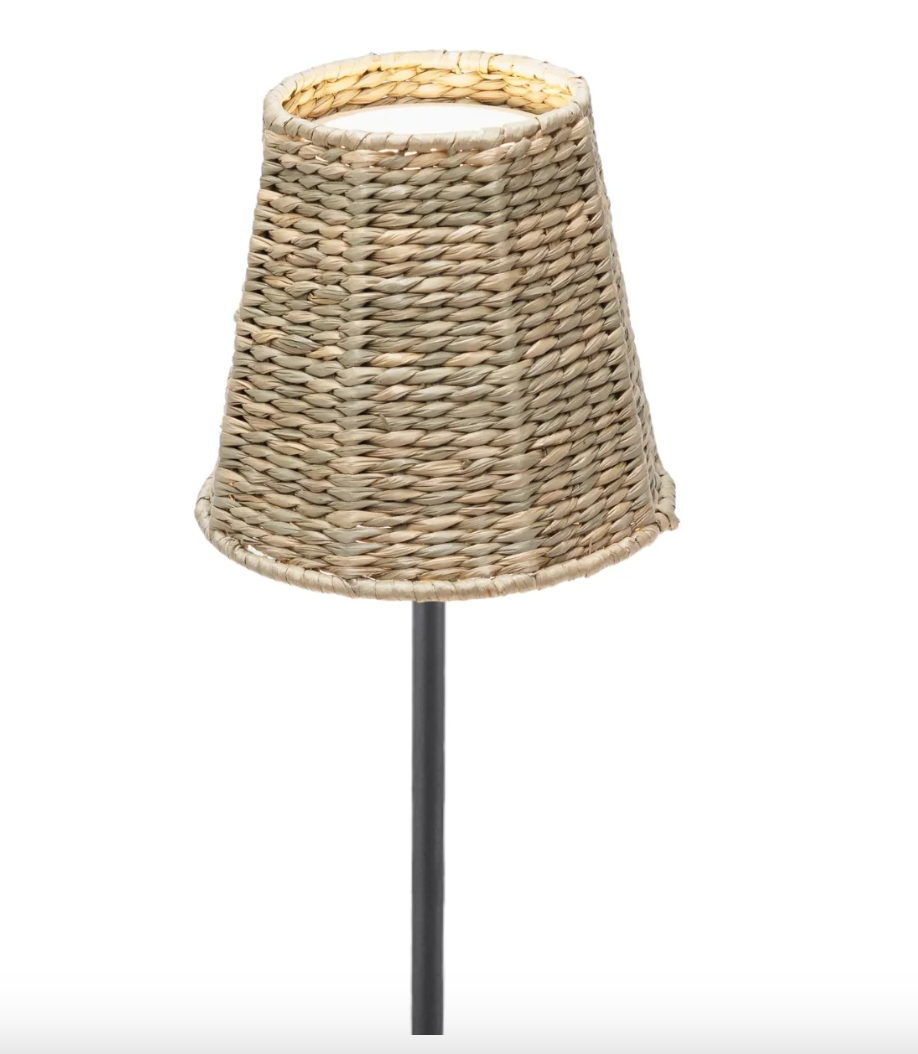 Zafferano Empire Seagrass Woven Lampshade