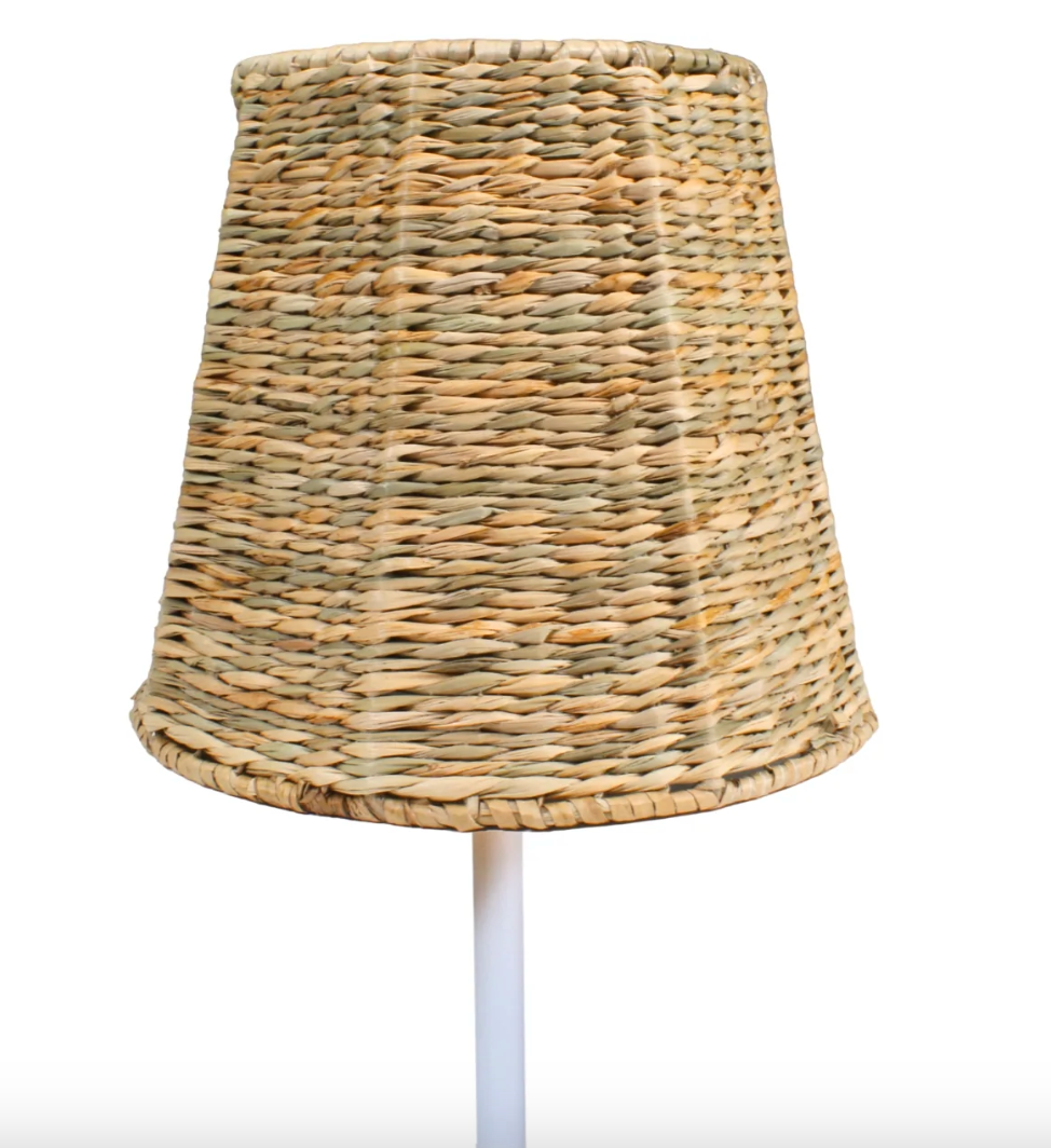 Zafferano Empire Seagrass Woven Lampshade