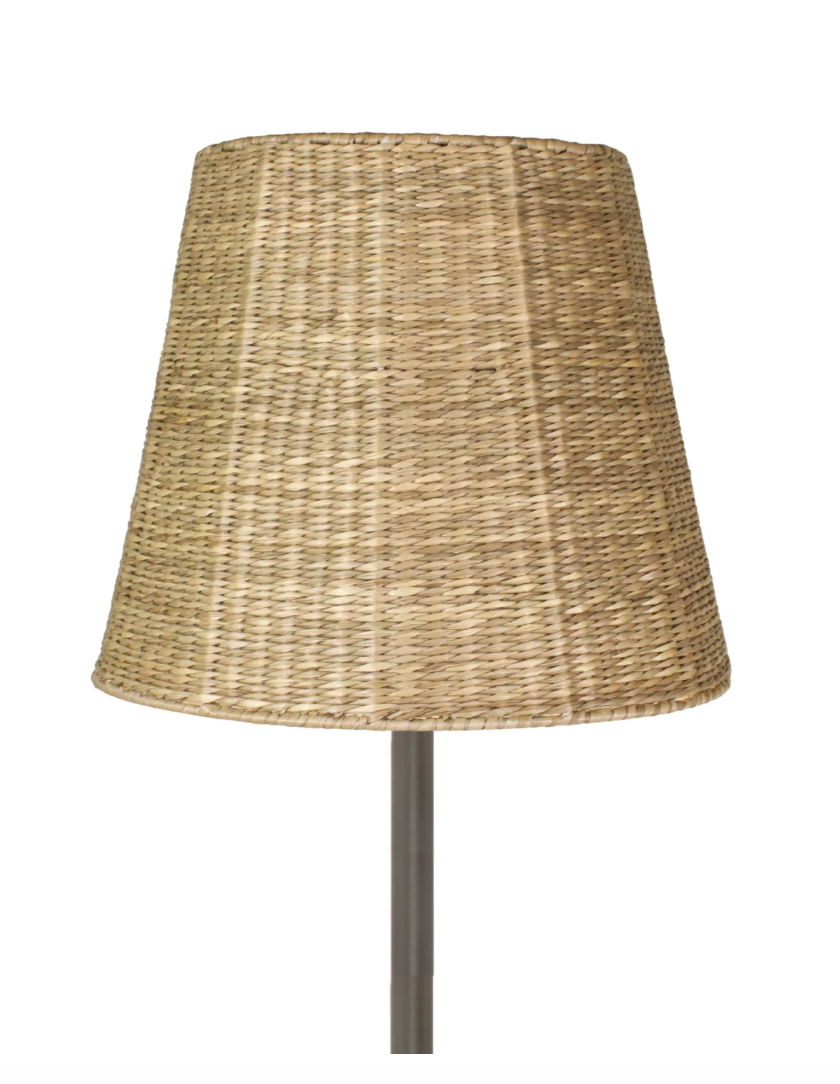Zafferano Empire Seagrass Woven Lampshade