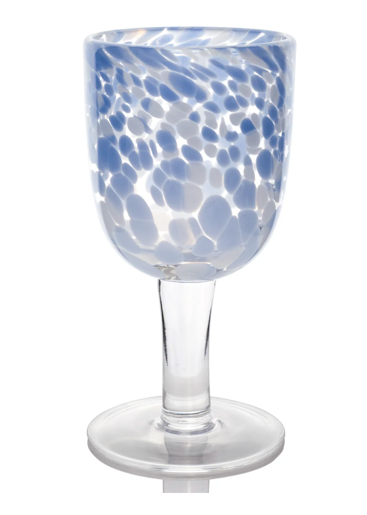 Spotted Wine Glass